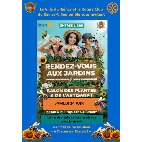 5ème salon des plantes et de l'artisanat au Raincy